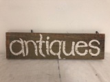 Antiques sign