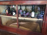 Wine bottles and decor