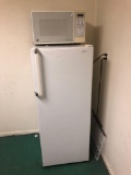 Fridge and microwave