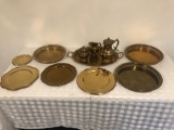 Brass coffee/tea service