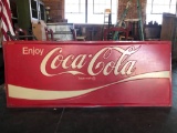 Large fiberglass Coke Sign