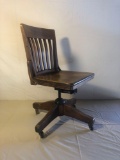 Wooden office chair