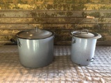 Enamelware pots