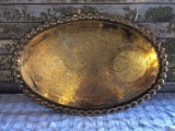 Brass platter