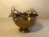 Vintage Brass coated bowl