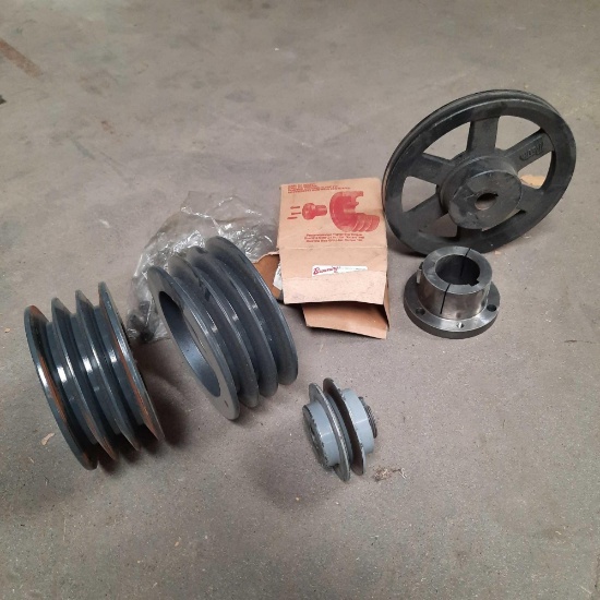 Brushing and pulleys