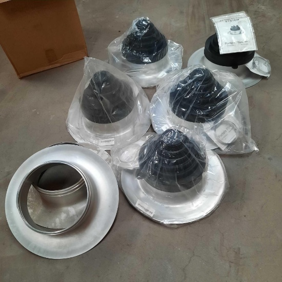 Qty7- Aluminum flash system.