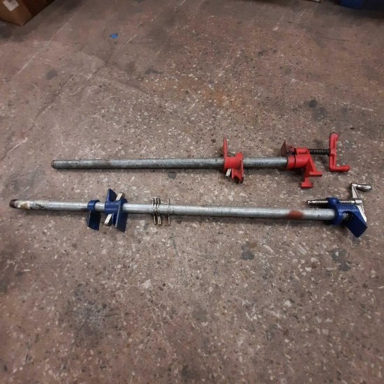 inline jack clamps