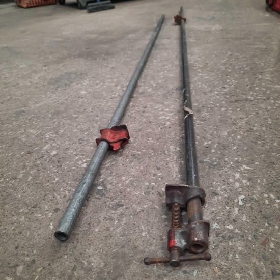 3/4" inline jack clamps
