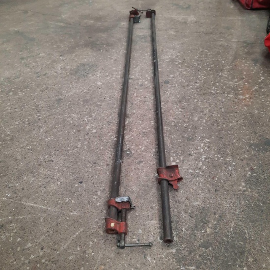 3/4" inline jack clamps