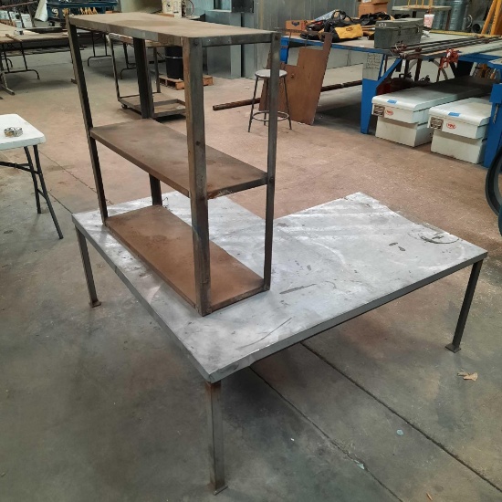 Table and shelf