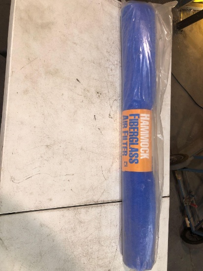 Hammock fiberglass air filter