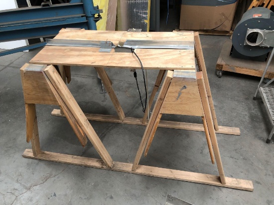 Wooden work table