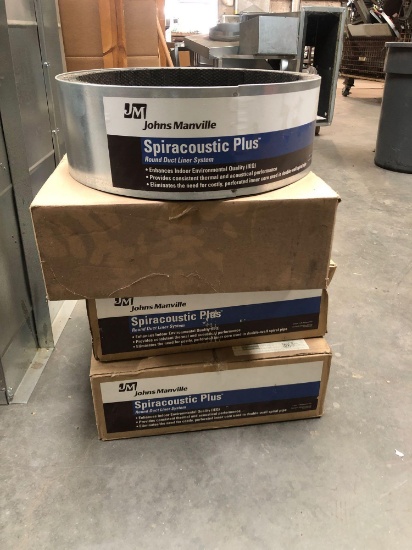 John man like round duct liner system