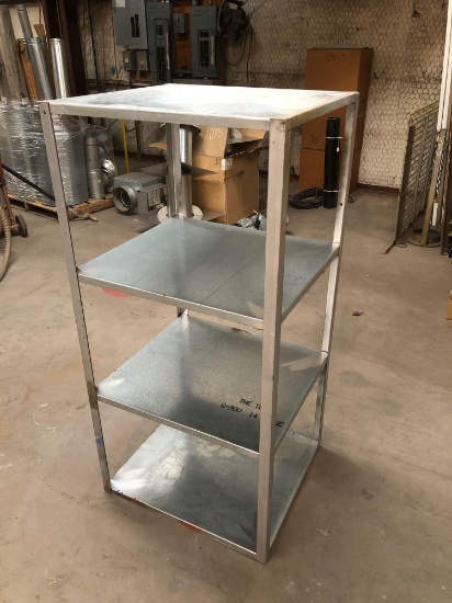 Metal shelf
