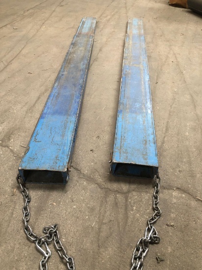 Forklift extensions