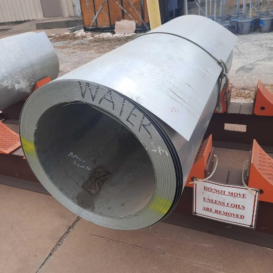 Roll of sheet metal.