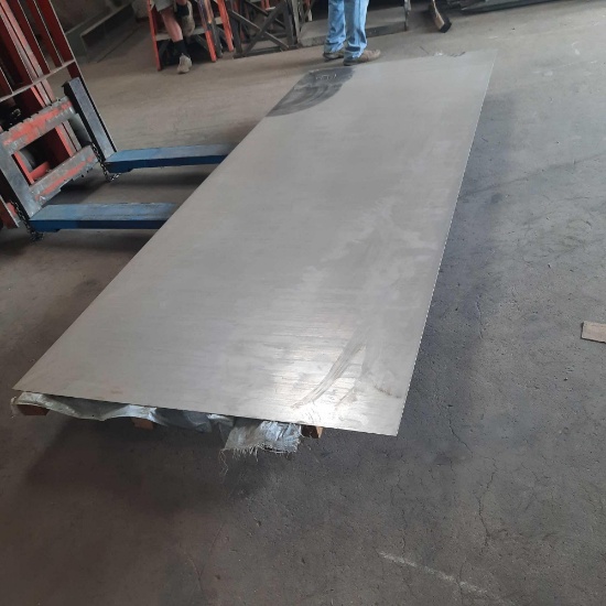 1 sheet of 14ga steel sheet metal.