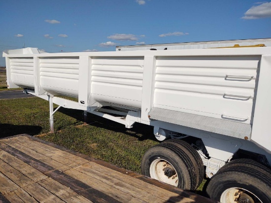 2002 32' end dump trailer
