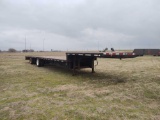 53' converted to a 58.6' step deck spread axle trailer