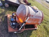 110 gallon water tank with pump
