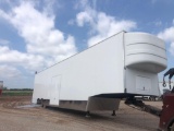 53 ft.... Double Deck Race Car Trailer Under Construction