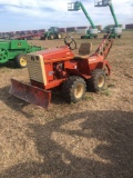Ditch Witch - 2200 ride-on with a 4 way blade -... It runs and operates as it should with good tires