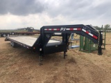 25 ft with 5ft dove tail PJ Trailer...