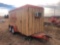 14X6 ENCLOSED TRAILER HEAVY DUTY. TIRES IN GOOD CONDITION. AIR CONDITIONEER IN FRONT. BILL OF SALE