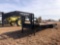 32 Ft hay van flat bed trailer with dove tail and ramps, 2 10k axels, comes with title