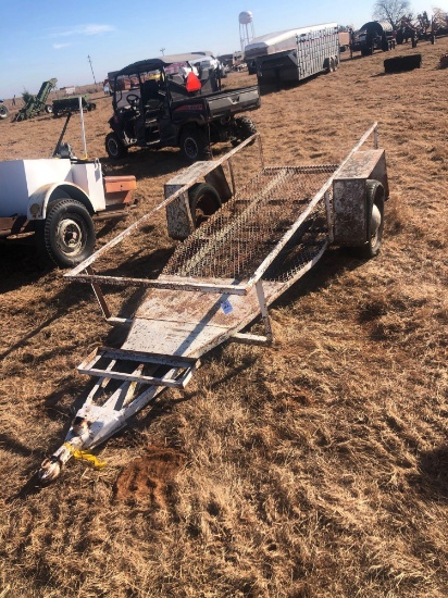Bumper pull utility trailer BILL OF SALE...