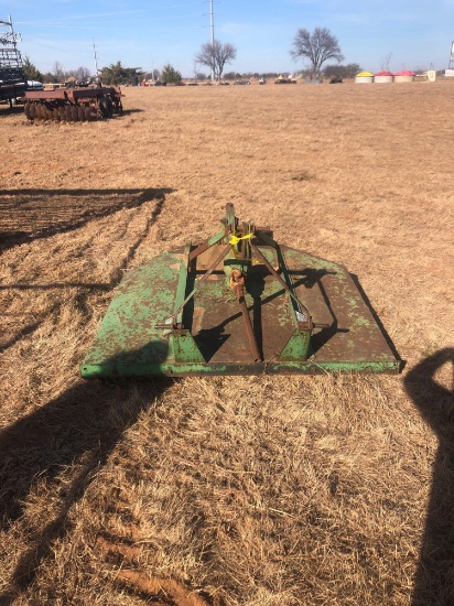 John Deere 3 point... brush hog 5ft...