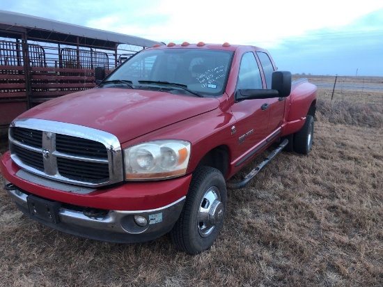2006 Dodge Ram Pickup Pickup Truck, VIN # 3d7mx48c56g184154