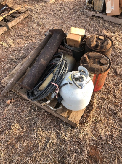 buckets, wire and misc.