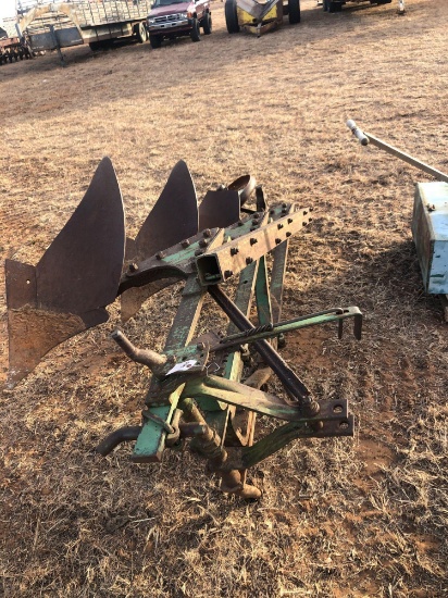 John Deere 3 point bottom plow