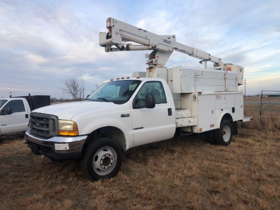 2000 Ford F550 bucket truck