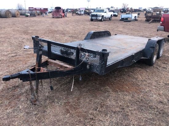 18? flat bed trailer. bill of sale