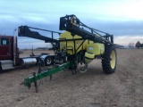 Best way boom sprayer 1600 gallon tank hyd with rinse and flush system 75 boom