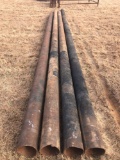 8 INCH PIPE... 1-30FT... ...1-31FT... ...1-28FT... ... 1-26FT