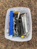 Big clear box of tools...