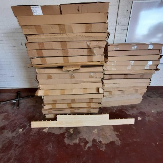 Maple Progym Plank gymnasium flooring. Total of 25 boxes.