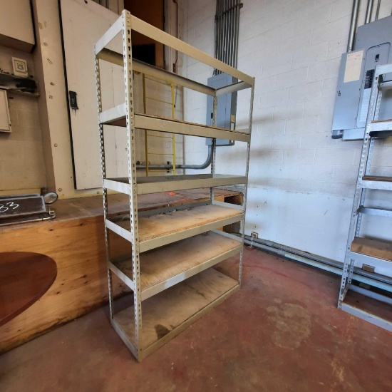 Metal shelf