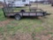 14 FT TEXHOMA SINGLE AXLE UTILITY TRAILER SELLS WITH TITLE