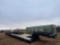 MANUEL DETACH EQUIPMENT TRAILER NEW FLOOR, NEW PAINT, 8 NEW TIRES ???????SELLS WITH A TITLE