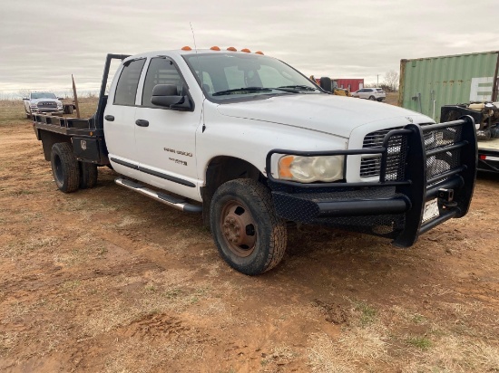 2004 Dodge Ram Pickup Pickup Truck, VIN # 3d7mu48c74g267042