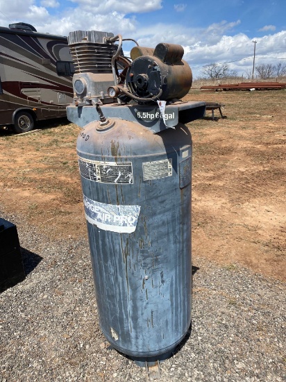 AIR COMPRESSOR... 6.5 HP CHARGE AIR