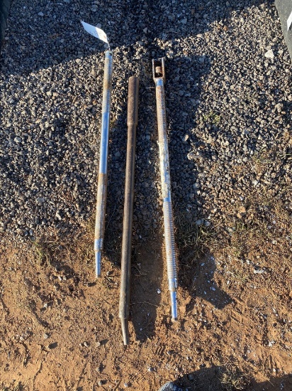 3 RATCHET STRAP BARS...