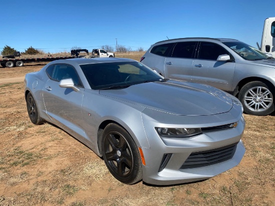 Year: 2016 Make: Chevrolet Model: Camaro Vehicle Type: Passenger Car Mileage: 87,352 Plate: Body