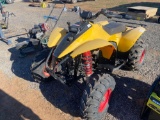 2003 POLARIS TRAIL BLASTER 250 RUNS BUT NEEDS GEARS AND TRANSMISSION... SELLS WITH TITLE...