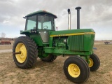4630 John Deere Tractor with Cab 3898 hours Runs and drives Good tires... ...